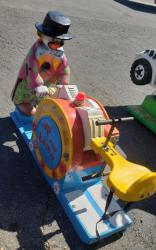 KIDDIE RIDE CLOWN UP & DOWN SEE SAW RIDE