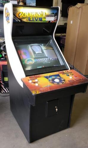 GOLDEN TEE LIVE GOLF UPRIGHT ARCADE GAME