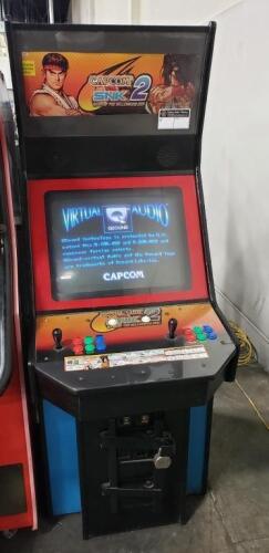 CAPCOM VS. SNK2 UPRIGHT BIG BLUE ARCADE GAME