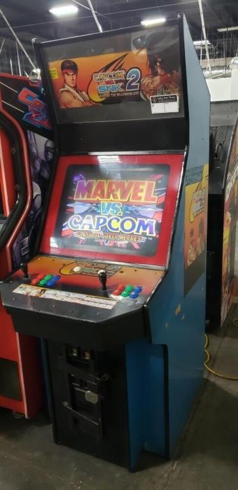 CAPCOM VS. SNK2 UPRIGHT BIG BLUE ARCADE GAME