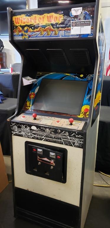 WIZARD OF WOR CLASSIC UPRIGHT ARCADE GAME MIDWAY