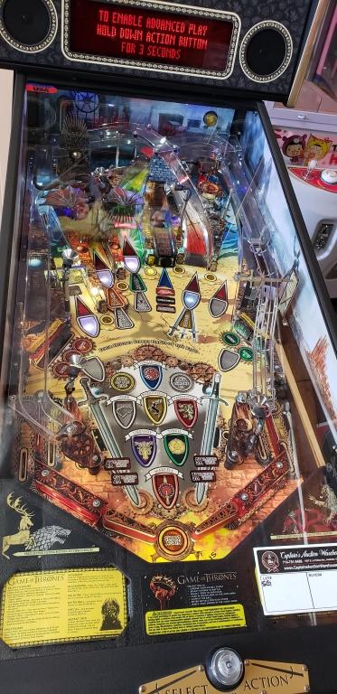 game of thrones pro pinball machine