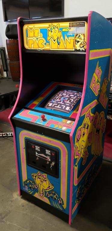 old ms pacman game midway buyer