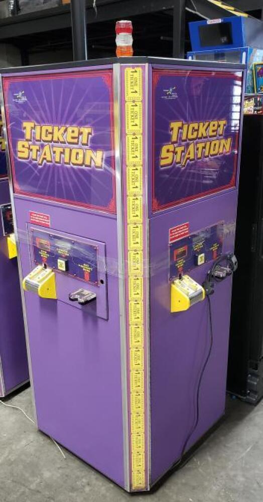 TICKET STATION BENCHMARK TICKET COUNTER KIOSK
