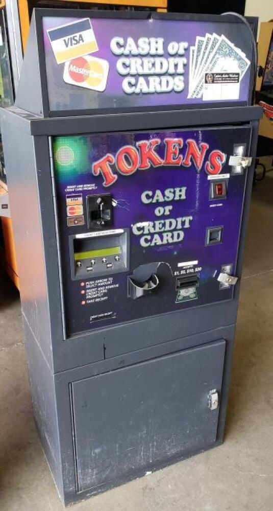 AC6007 CREDIT CARD DOLLAR COIN CHANGER MACHINE