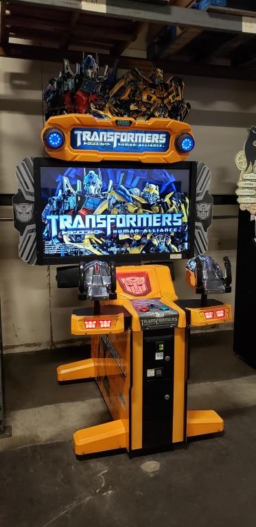 TRANSFORMERS HUMAN ALLIANCE 42" SHOOTER ARCADE