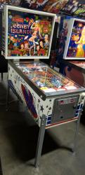 OLD CONEY ISLAND! PINBALL MACHINE GAMEPLAN 1979