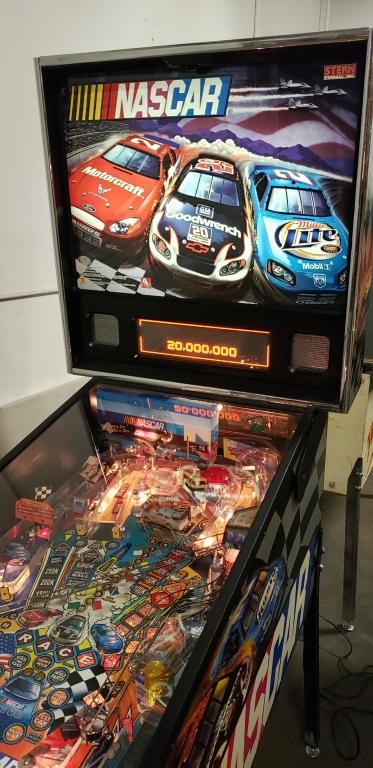 stern pinball nascar