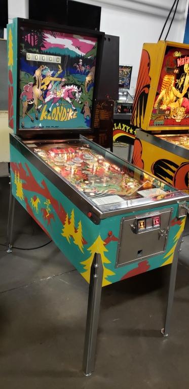 KLONDIKE CLASSIC EM PINBALL MACHINE WILLIAMS 1971