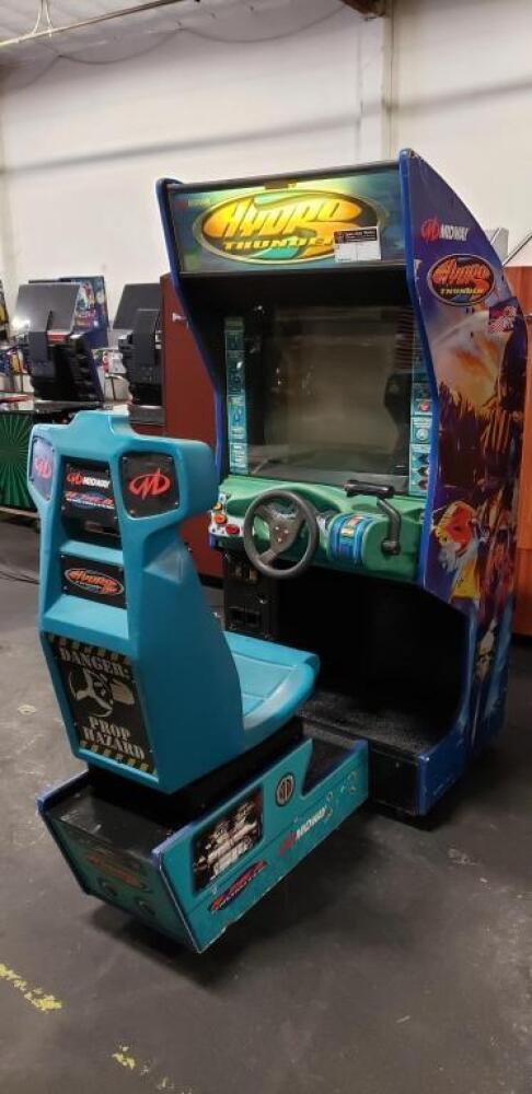 HYDRO THUNDER BOAT RACE SITDOWN DRIVER ARCADE GAME