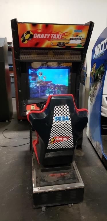 crazy taxi arcade machine