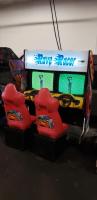 RAVE RACER TWIN SITDOWN RACING ARCADE GAME NAMCO - 2