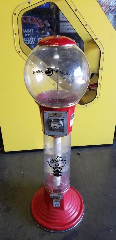 MAGIC GLOBE SPIRAL GUMBALL MACHINE