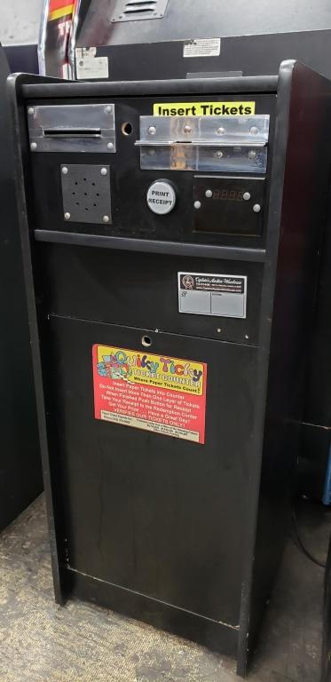 QUIKY TICKY TICKET EATER KIOSK