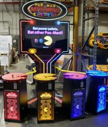 PACMAN BATTLE ROYALE DELUXE NAMCO ARCADE GAME