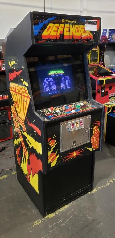 DEFENDER CLASSIC UPRIGHT ARCADE GAME WILLIAMS