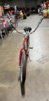 SCHWINN PANTHER MEN'S BEACH CRUISER RED/SILVER BICYCLE - 5