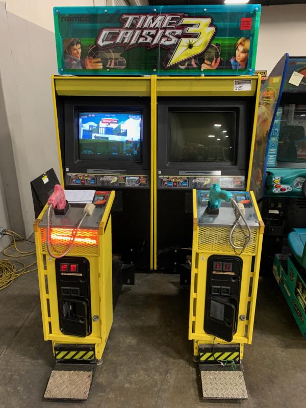 TIME CRISIS 3 TWIN SHOOTER ARCADE GAME NAMCO