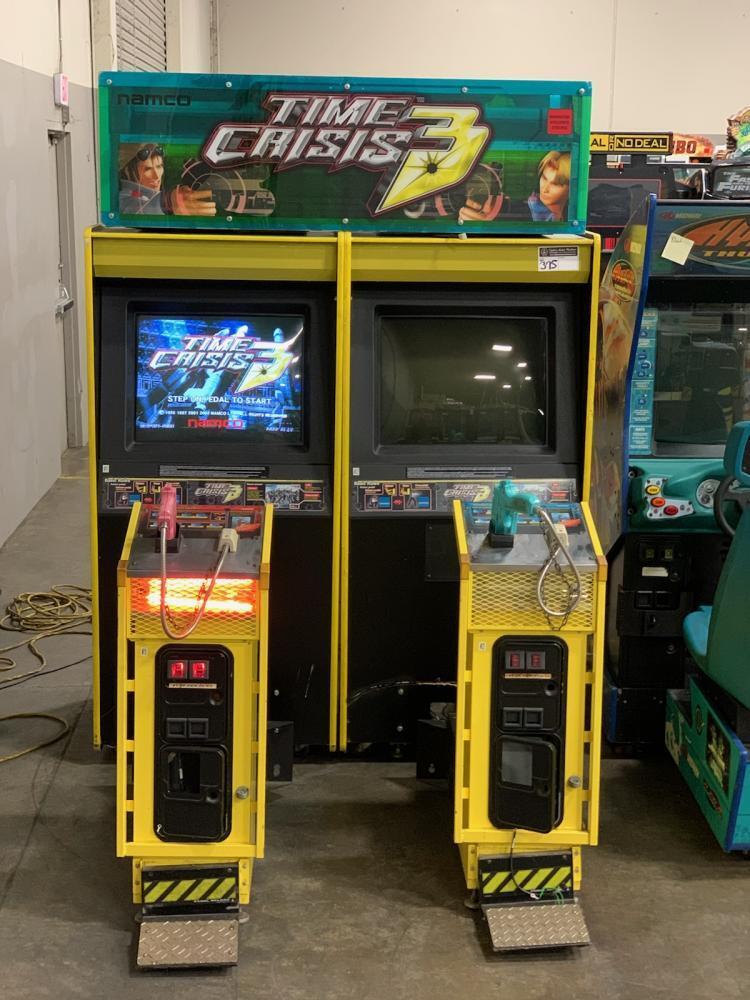 TIME CRISIS 3 TWIN SHOOTER ARCADE GAME NAMCO