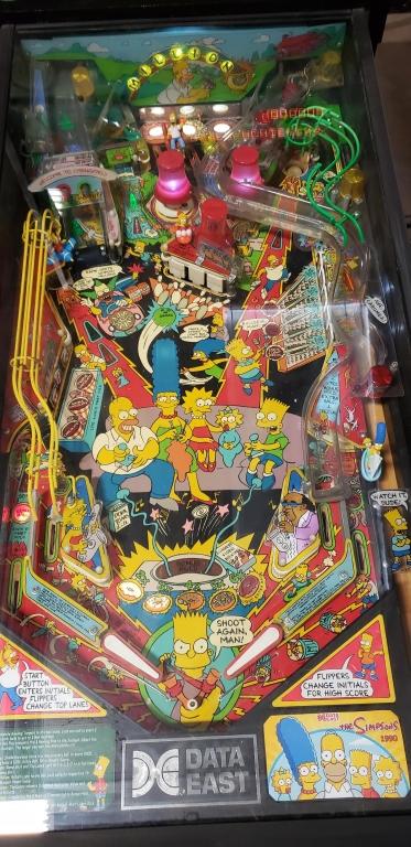 1990 simpsons pinball machine bad switch