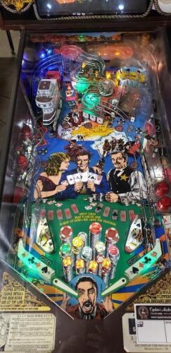 MAVERICK THE MOVIE PINBALL MACHINE SEGA 1994