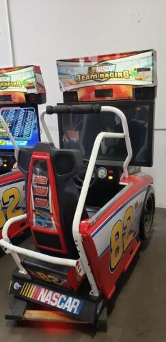 NASCAR TEAM RACING DX LCD SITDOWN ARCADE GAME #2