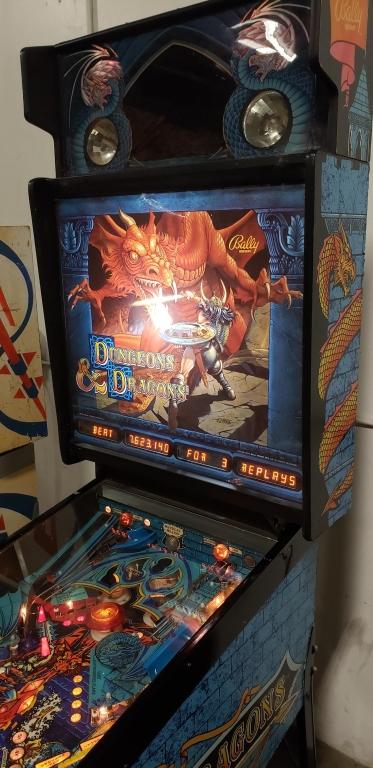 dungeons and dragons pinball for sale