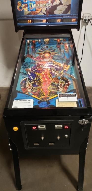 dungeons and dragons pinball for sale