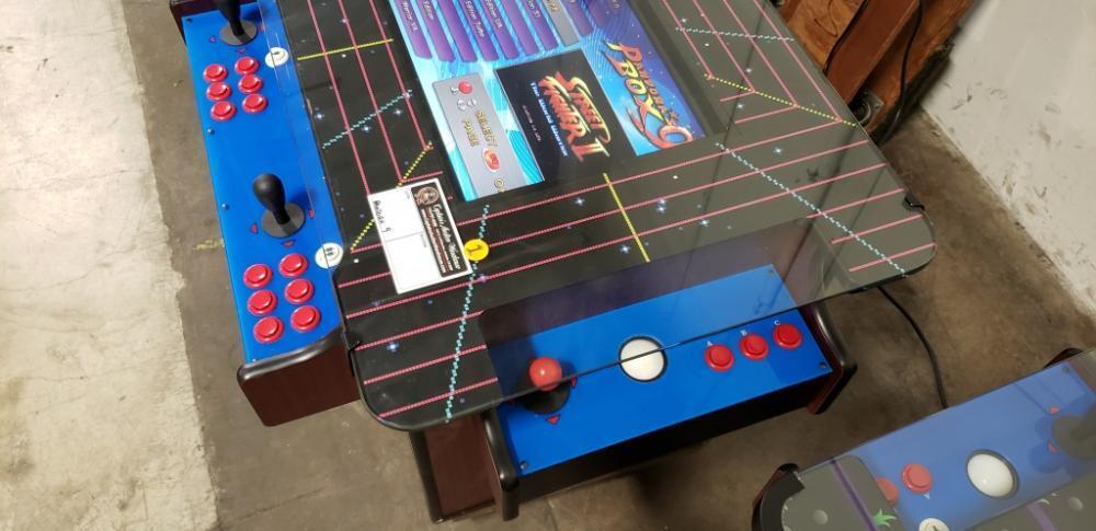PANDORA 9 MULTICADE COCKTAIL TABLE ARCADE GAME #1