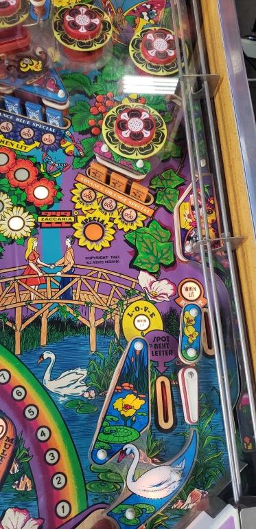 farfalla pinball machine