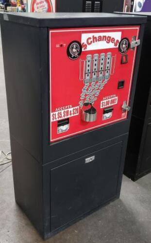 AC6000 DOLLAR BILL COIN CHANGER MACHINE AMERICAN