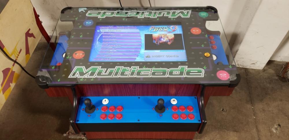 Multicade Table PANDORA MULTICADE COCKTAIL TABLE ARCADE GAME #2