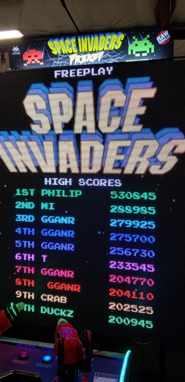 SPACE INVADERS FRENZY DELUXE ARCADE GAME   37929 8 