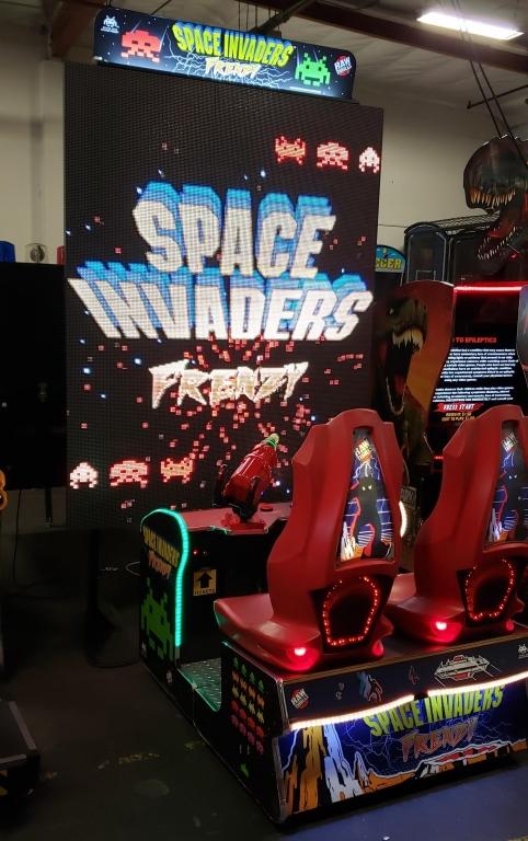 Space Invaders Frenzy Deluxe Arcade Game