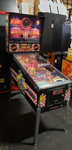 DINER PINBALL MACHINE WILLIAMS 1990