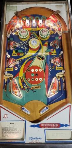 ASTRO CLASSIC PINBALL MACHINE GOTTLIEB 1971