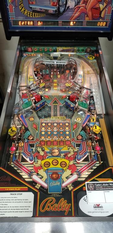 TRUCK STOP CLASSIC PINBALL MACHINE BALLY 1988