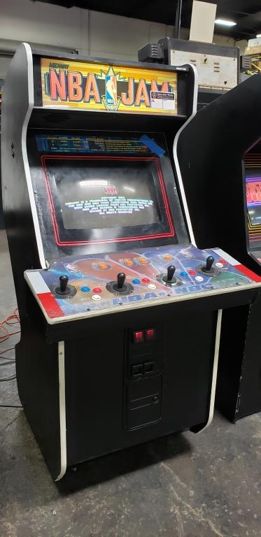 nba jam arcade control panel
