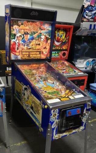 GILLIGAN'S ISLAND PINBALL MACHINE BALLY 1991