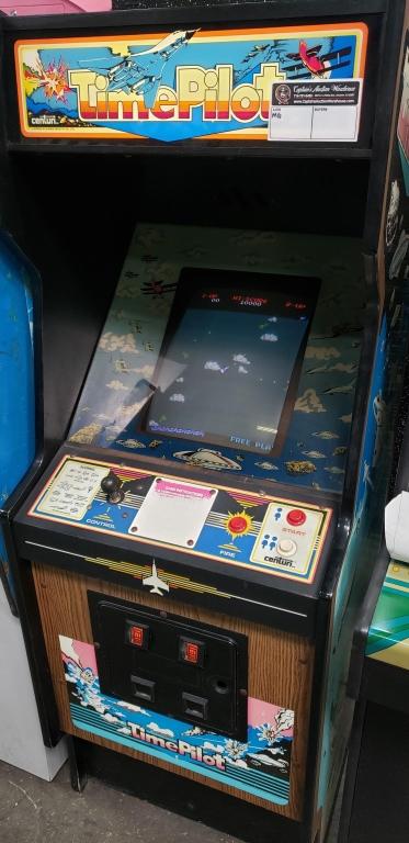 time pilot arcade machine
