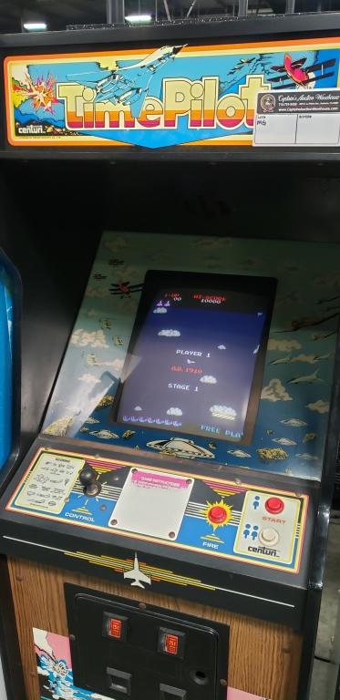 time pilot arcade machine