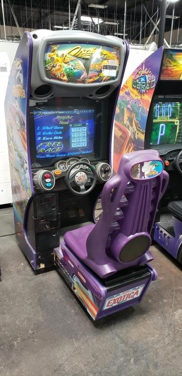 CRUISIN EXOTICA SITDOWN DRIVER ARCADE GAME