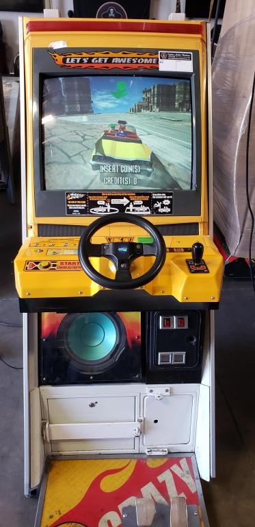 crazy taxi arcade machine