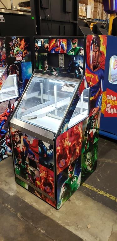 DC SUPER HEROS COIN PUSHER MACHINE