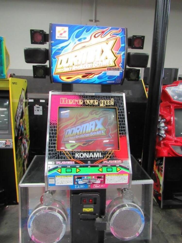 DDR 6TH MIX DANCE ARCADE GAME KONAMI JP CABINET