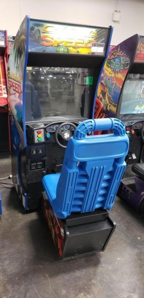CALIFORNIA SPEED SITDOWN DRIVER ARCADE GAME #3
