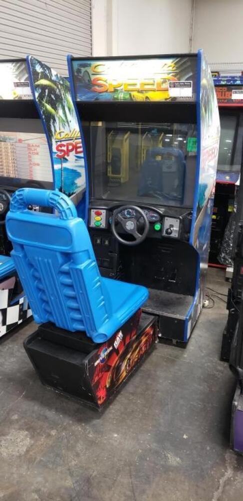 CALIFORNIA SPEED SITDOWN DRIVER ARCADE GAME #3