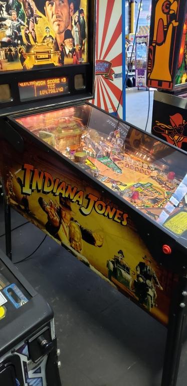 indiana jones pinball machine for sale