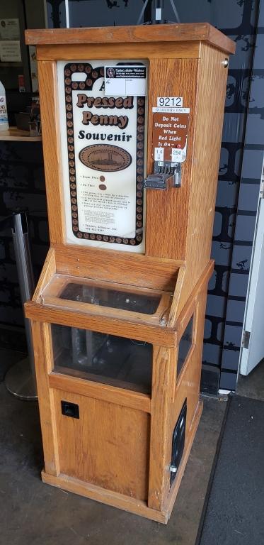 PRESSED PENNY MACHINE NOVELTY COLORADO BELLE