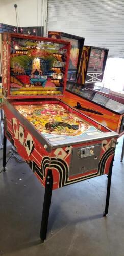 POKERINO WIDEBODY PINBALL MACHINE WILLIAMS 1978